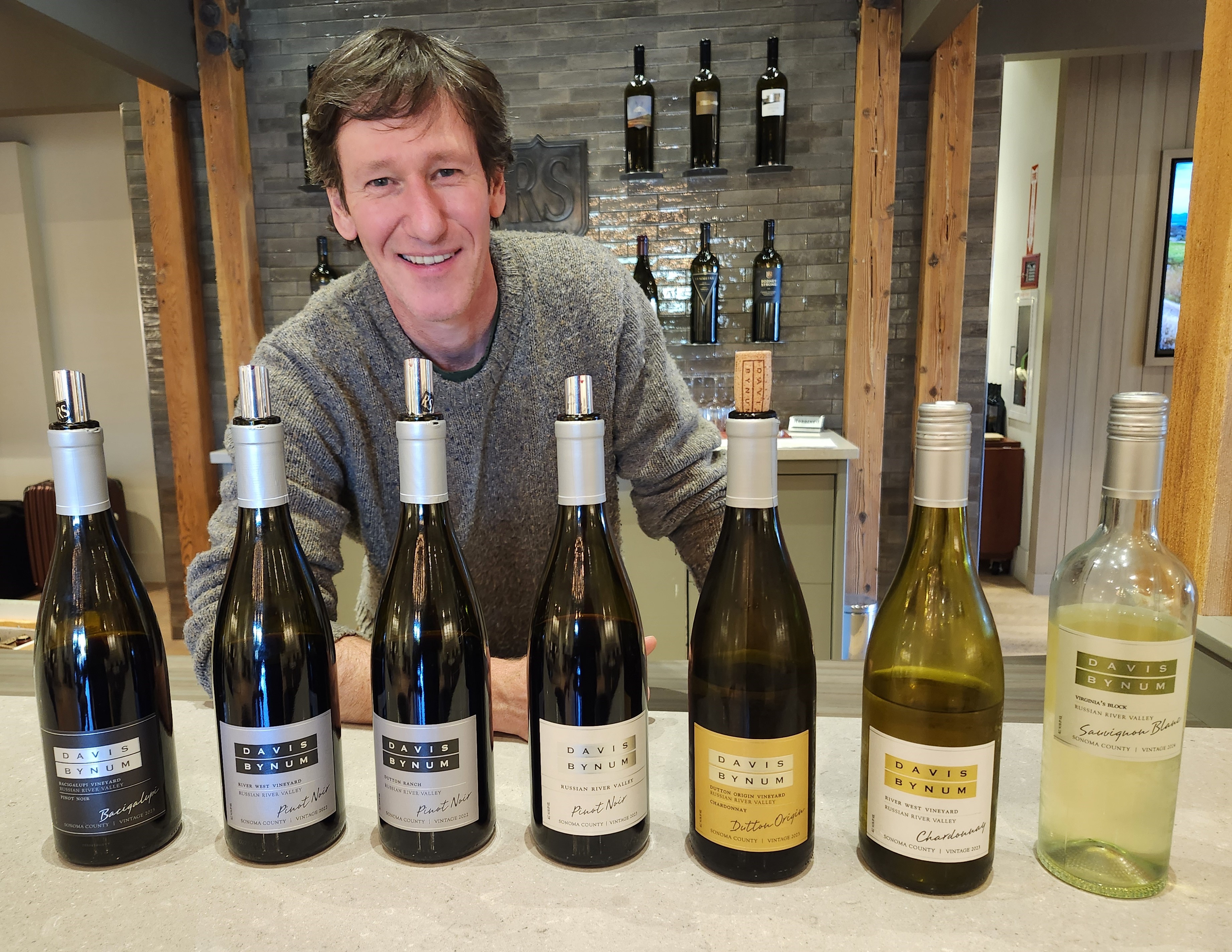 Greg and bottles